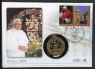 Vatikan Numisbrief 2008 Medaille Papst Benedikt XVI. Pasqua 2008 -