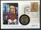 Italien Numisbrief 2006 Medaille Papst Benedikt XVI. -