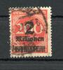 Deutsches Reich Deutsches Reich Infla MiNr. 309 Pc gestempelt Fotobefund Weinbuch MiNr. 309 Pc Infla Fotobefund Weinbuch -