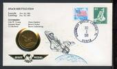 USA USA Space-Medal Brief 22 Space Shuttle STS-9 Space-Medal Brief 22 Space Shuttle STS-9 -
