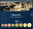 Malta Euro-KMS 2008 im Folder unzirkuliert -