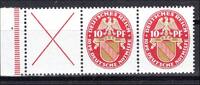  Deutsches Reich Deutsches Reich Zusammendrucke MiNr. W 24 postfrisch MiNr. W 24 Zusammendrucke postfrisch