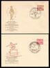 Berlin Berlin MiNr. 112-113 Ersttagsbriefe/ FDC SST Berlin-Charlottenburg MiNr. 112-113 SST Berlin-Charlottenburg -