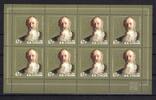 Russland Russland Kleinbogen MiNr. 3423 postfrisch Stassow Kunstkritiker MiNr. 3423 Kleinbogen Stassow Kunstkritiker -