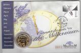 1000 DOBRAS 1999 SAINT THOMAS & PRINCE -PROOF  COIN YEAR KM#99 MILLENNIUM CLOCK
