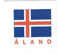 1 CENT ALAND FINLAND 9 DIF UNC SET  - 5 EURO PATTERN ESSAI PROVA COA BOX