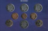 10 CENTIMES 2004 ANDORRA RARE 7 DIF UNC COINS SET 1 -  YEAR MINT PACK + 2 x1 EURO