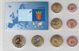 1 CENT 2008 LANZAROTE CANARY 8 DIF UNC SET  - 2 EURO YEAR PATTERN ESSAI PROVA n2