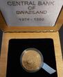 5 EMALANGENI 1999 SWAZILAND - EXTREMELY RARE PROOF  YEAR 25 ANNI BANK + BOX