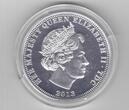 1 CROWN 2013 TRISTAN DA CUNHA SILVER PLATED 8 X  PROOF COINS WILLIAM & CATHERINE