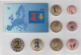 2 EURO 2006 WALES PROBE PATTERN ESSAI 8 DIF UNC SET 0.01 -  YEAR