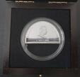 2010 COOK ISLANDS SILVER PROOF HALF CIRCLE 5$ COIN YEAR KM#1429 CHRISTMAS DOMINI