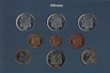10 CENTIMES 2003 ANDORRA 7 DIF UNC COINS SET 1 -  YEAR MINT PACK + 2 x 1 EURO