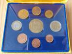 1 CENT ALAND FINLAND 9 DIF UNC SET  - 5 EURO PATTERN ESSAI PROVA COA BOX