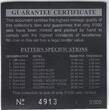 5 EURO 2004 GIBRALTAR PROBE PATTERN ESSAI 9 DIF UNC SET 0.01 -  YEAR SHIP COA BOX