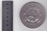 2006 LIBERIA GIANT 5$ UNC COIN YEAR GERMANY FOOTBALL FIFA WORLD CUP BOX COA