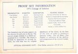 JAMAICA - PROOF 7 DIF COINS SET 1971 YEAR KM#51, 53-58 IN BOX + COA SILVER
