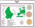50 FRANCS 1995 LUXEMBOURG RARE 4 DIF BU COINS SET 1 -  YEAR MEDAL MINT PACK