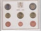 2 EURO 2009 VATICAN 8 DIF UNC COINS SET 0.01 -  YEAR POPE BENEDICT XVI MINT PACK