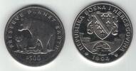  500 DINARA 1994 BOSNIA & HERZEGOVINA  UNC COIN YEAR KM#24 BLACK BEAR  26.06 £24.24 £  +  7.45 £ shipping