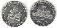  50 GOURDES 1973 HAITI SILVER  UNC COIN YEAR KM#105 WOMAN AND CHILD  36.49 £33.93 £  +  7.45 £ shipping