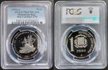  1 PESO 1989 DOMINICAN Cu-Ni PROOF  COIN YEAR KM#74 SHIP DISCOVERY PCGS ... 186.15 £173.12 £  +  11.17 £ shipping
