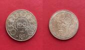 100 francs en argent 1992 Jean Monet père de l'Europe -