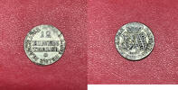 ALLEMAGNE. Frédéric-Auguste II. Saxe. Monnaie de 1/12 Thaler 1763. TB -