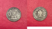 ALLEMAGNE. Markgraftum Brandenburg-Bayreuth 10 Kreuzers Frederick Christian 1766 -