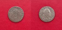 Belle monnaie de 11 sols aux 4 couronnes de Strasbourg Louis XIV Etat TB+/TTB -