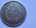 Bel et rare écu 5 francs Hercule 1871K 74.609 exemplaires -