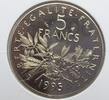 Belle monnaie de 5 Francs Semeuse 1995 Série Belle Epreuve Rare 4796 exemplaires -