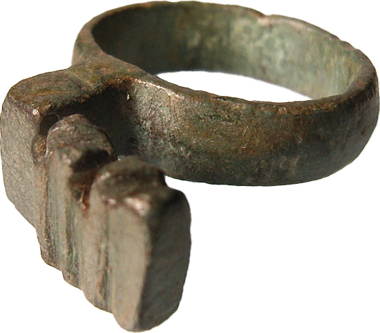 Roman ring wrench finger ring Roman Empire very nice condition