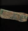 Large Bronze Age battle ax head, solid bronze Luristan ancient collection -