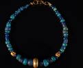 Schmuckarmband mit goldenen Perlen und Glasperlen, 6.Jh.v.-2.Jh.n.Chr. -