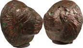 Roman lion head belt fitting made of bronze in beautiful condition -