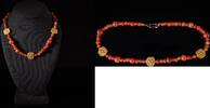   Halskette mit baktrischen Goldperlen und antiken Karneolperlen  312.10 £  +  30.34 £ shipping