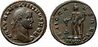 Roman Empire AD 308-309 MAXIMINUS II DAYA AE Follis. EF. Cyzicus mint. GENIO CAESARIS.