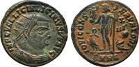 Roman Empire AD 321-324 LICINIUS I AE Follis. EF/EF-. Heraclea mint. IOVI CONSERVATORI. Radiated Bust. EF / EF-