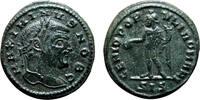 Roman Empire Quarter Follis MAXIMINUS II DAIA AE Quarter Follis. EF. Siscia mint. SCARCE! -