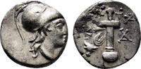 Greek Hemidrachm KAUNOS (Caria) AR Hemidrachm. VF+. Ktetos, magistrate. -