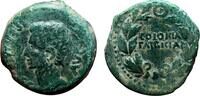 Roman Empire As 3 BC - 4 AD AUGUSTUS AE As. VF+/EF-. Wreath. VF+/EF- 134.38 £  +  13.87 £ shipping