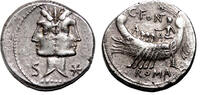 Roman Republic Denarius 108-107 BC Mn. Fonteius AR Denarius. EF-. Dioscu... 463.82 £  +  26.01 £ shipping