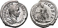 Roman Empire AD 210 GETA (as Augustus) AR Denarius. EF. LUSTER. Genius.