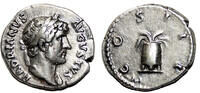 Roman Empire Denarius AD 125-128 HADRIAN AR Denarius. VF+. Modius. VF+ 138.71 £  +  13.87 £ shipping