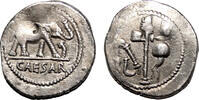 Roman Republic Denarius 49-48 BC JULIUS CAESAR AR Denarius. VF+/EF-. 49-... 1,560.51 £  +  26.01 £ shipping