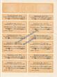 Hamburg , DE 200 Mk. Schuldverschreibung 200 Mark , Suppes 5166-69 Handlungsgehilfe Hamburg 1922 circulated
