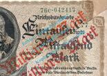 Weimarer Republik - Inflation 3 x 1 Mia. -- Orange, fortl. KN -- 1922 Reichsbanknoten , 1 Milliarde Mark --ORANGE 3 x fortl KN Bo. WZ -- , DEU-126.F.e 1 to 1-
