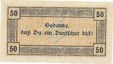 Kleingeld 1914-1922 DE 50 Pf. Eschweiler , Notgeld 50 Pfennig Schein unc-kfr. Ti.1790.05.06 , Rheinland 1918 1 to 1-