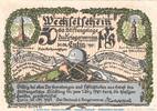 Seriennotgeld 50 Pf. Nr.1 Eutin Notgeld M/G 357.1 , 50 Pfennig Schein Nr.1 in kfr. von 1921 , S -
